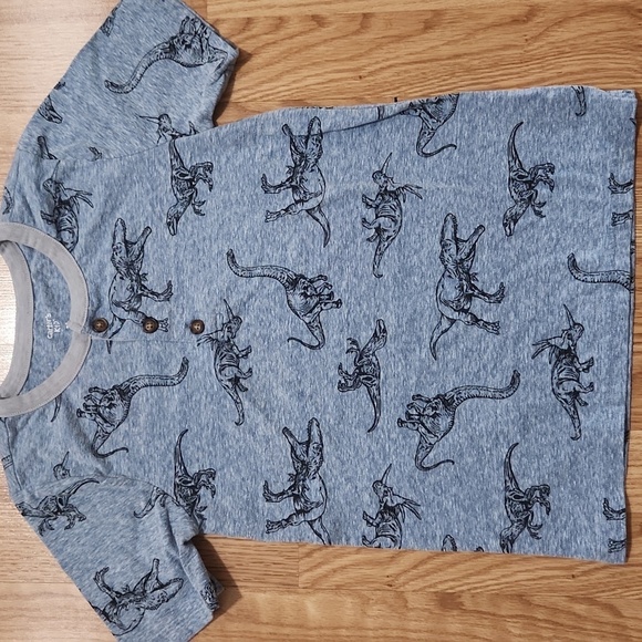 Boys 6 Piece Blue and Teal Kids Shirt Set Size Medium - Picture 8 of 13